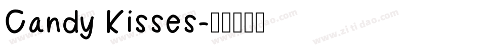 Candy Kisses字体转换